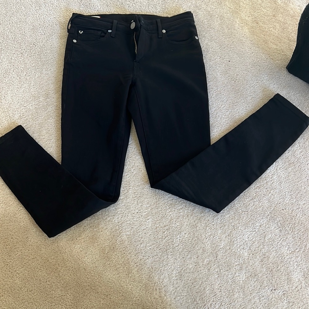 True Religion Jeans - Skinny Style and Black